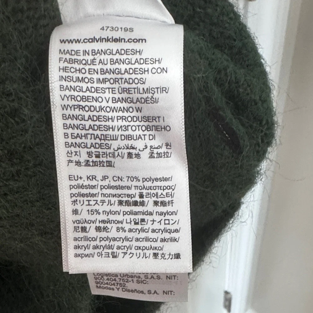 Calvin Klein Jeans Forest Green Crew Neck Sweater